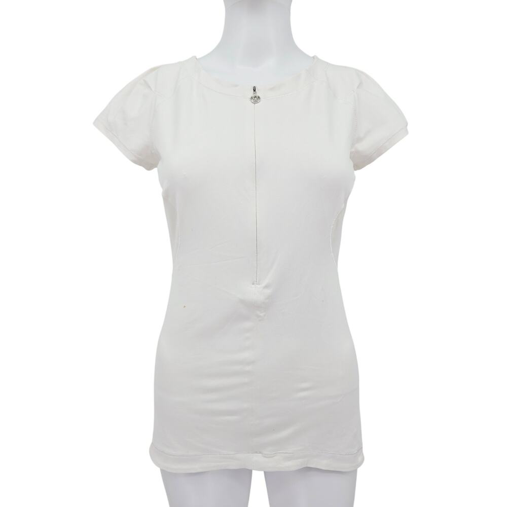 Lululemon Presta Cycling Jersey Top White 6